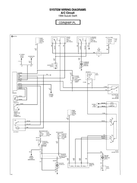 suzuki swift wiring diagram 1994 